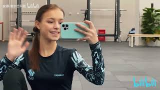 Anna Shscherbakova training vlog from Beijing [upl. by Enovad]