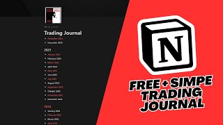 How I journal my trades with Notion [upl. by Pierson469]