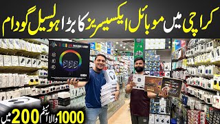 Best Shop of Mobile Accessories in Karachi  Saddar Wholesale Market  Smart Gadgets [upl. by Enylhsa593]