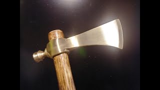 OfftheWall Casting Challenge Aluminum Bronze Pipe Tomahawk [upl. by Alvarez]