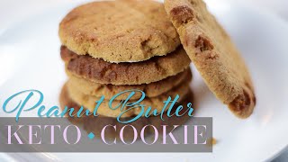 Peanut Butter Keto Cookies [upl. by Prud]