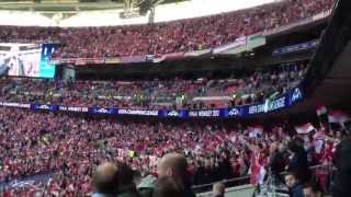 Official songs Champions League Final 2013 Wembley  Borussia Dortmund  Bayern Munich [upl. by Aciemaj958]