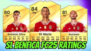 ‘SL BENFICA’ EAFC 25 RATINGS ftDi María António Silva Aursnes amp More FIFA 25 Ratings [upl. by Birdt]