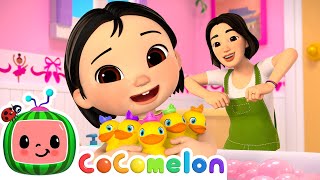 Five Little Ducks in the Bath Song  CoComelon Nursery Rhymes amp Kids Songs [upl. by Crotty]