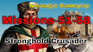 Stronghold Crusader  Missions 5158  Oldies but Goldies [upl. by Nimzaj]