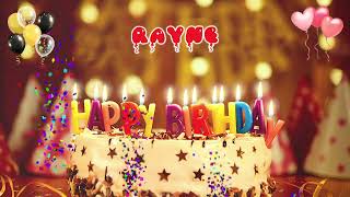 RAYNE Happy Birthday Song – Happy Birthday to You [upl. by Sension]