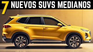 Los 7 nuevos SUV medianos para 2024 [upl. by Eugenle658]