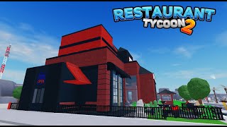 RESTAURANT TYCOON 2 SPEEDBUILD EXTERNAL FOR CHICK FIL A🐓🍔🧋 restauranttycoon2 roblox [upl. by Eveleen]