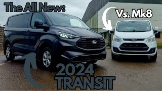 All New Ford Transit Custom Full Review 2024 Vs Transit Mk8 [upl. by Moazami373]