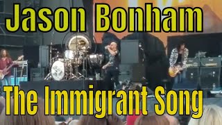 The Immigrant Song  Led Zeppelin cover  Jason Bonham  Waterfront Concerts Bangor Maine 2018 [upl. by Dnomsaj]