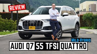 Audi Q7 2022 🔥 Lujo y versatilidad en un SUV para 7 pasajeros 🔥 Prueba  Reseña [upl. by Aiekram]