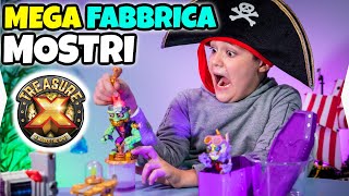 LA MEGA FABBRICA DEI MOSTRI a Sorpresa per PIRATA Nicolò con Treasure X [upl. by Cheyney]