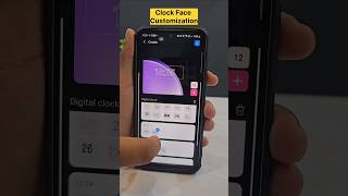 Always On Display amp Clock Face Customization On Samsung Phones samsungphones techtips [upl. by Esikram]