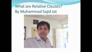 What are Relative Clauses [upl. by Mcquoid]