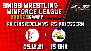 20211205  Finalkampf Bronzemedaille RR Einsiedeln vs RS Kriessern  WINFORCE Premium League [upl. by Herschel]