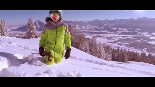 Gopro HD Skiing Ofterschwang 2018 Father amp Son [upl. by Patrizius]