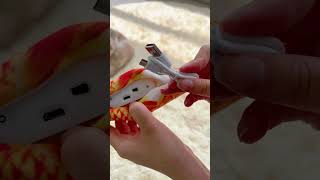 This fish toy looks just like real cat cattoyfactory catlover pets catfuntoys [upl. by Yekim]