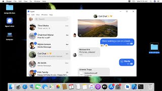 How to use Signal on Mac and PC  how to Install Signal on Mac PC Laptop Desktop [upl. by Ahter]