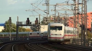 SBahn Berlin Jannowitzbrücke SBahnZüge und Fernverkehr [upl. by Platus]