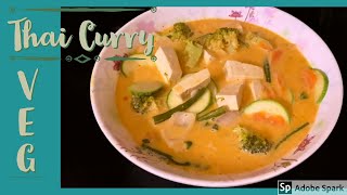 Thai CurryQuick Recipe Massaman Vegetarian Thai Curry [upl. by Valencia]