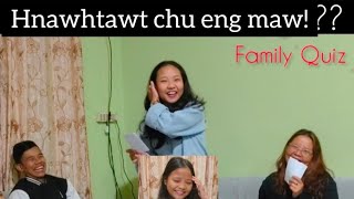 Hnawhtawt Night  Pu Roluaha min ngaihtirFamily Quiz Part 10 [upl. by Violante]