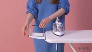 How to use the Brabantia Steam Iron rest  Brabantia [upl. by Lleda]