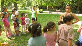 Dan comienzo los campamentos de verano para hijos de colegiados [upl. by Burrows]