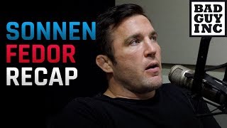 An insiders perspective Chael Sonnen vs Fedor Emelianenko [upl. by Noicnecsa]