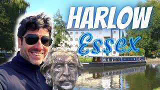 1 Day as a Tourist in Harlow Essex England  UK Travel Vlog [upl. by Bartie465]