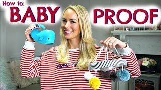 HOW TO BABY PROOF YOUR HOME  BABY PROOFING TIPS amp HACKS [upl. by Stalk]