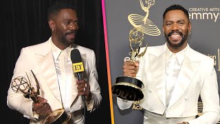 Colman Domingo REACTS to Emmy WIN and Euphoria Season 3 Exclusive [upl. by Ellehcal]