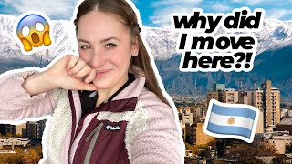 I Moved to Argentina 😱🇦🇷  Mendoza amp My First Impressions [upl. by Ardle]