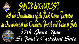 Anglican Diocese of Gippsland Synod Eucharist 7pm 17th June 22 [upl. by Kinzer]