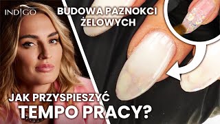 Jak przyspieszyć tempo pracy w stylizacji paznokci  paznokcie żelowe krok po kroku  Indigo Nails [upl. by Ahsikram155]