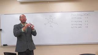 Calculate Strain Energy in Newman Projections 001 [upl. by Sverre715]