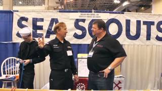 Sea Scouts at The 2014 Chicago Strictly Sail Boat Show [upl. by Talanian654]