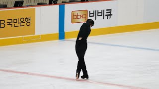 2024 랭킹대회 차준환 공식연습 런스루 Cha junhwan runthrough 4K직캠 20241129 [upl. by Tudela]