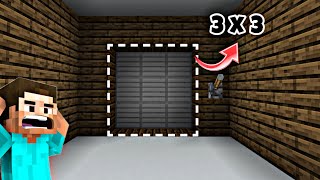 Easiest 3x3 Piston Door In Minecraft 121 BEDROCK [upl. by Dinnie]