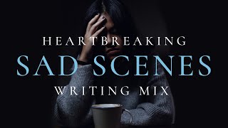 emotional music for writing sad scenes instrumental playlist [upl. by Renrew]