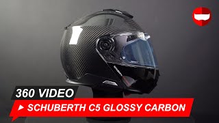 Schuberth C5 Glossy Carbon  ChampionHelmetscom [upl. by Idnahs]