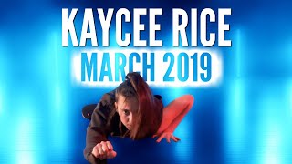 Kaycee Rice  March 2019 Dances [upl. by Jary]