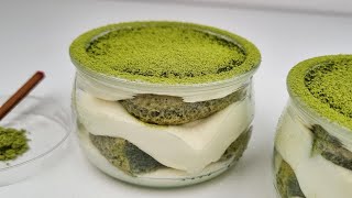 I Made The Most Delicious Matcha Tiramisu [upl. by Humbert909]