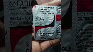 Cotrimoxazole Tablet use in Hindi  Savit pharmacist pharmacy medical medicine [upl. by Aindrea]