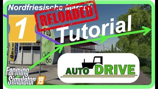 PC LS19 AutoDrive TutorialReloaded 1 quotdownload und Streckennetz einfügenquot [upl. by Ramled]