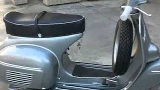 Vespa sprint 1967 after restorationmp4 [upl. by Badr]