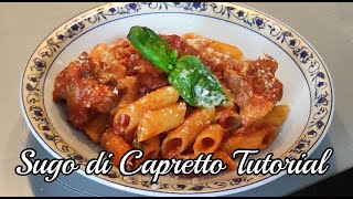 Tutorial del Sugo al Capretto  Ricetta Sarda   by ChefJasonznc [upl. by Reina]