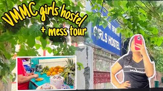 VMMC MBBS Girls Hostel Tour  Mess Tour  Room Tour  Facilities [upl. by Dent348]