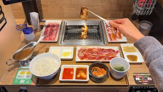 AllYouCanEat Japanese BBQ Buffet for Introverts [upl. by Halbert]