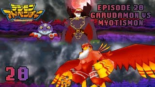 Digimon Adventure PSP  Walkthrough Episode 28  Garudamon vs MyotismonVamdemon [upl. by Allveta]