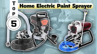 TOP 5 Home Electric Paint Sprayer 2024  aliexpress  1111 2024 [upl. by Aratahc517]